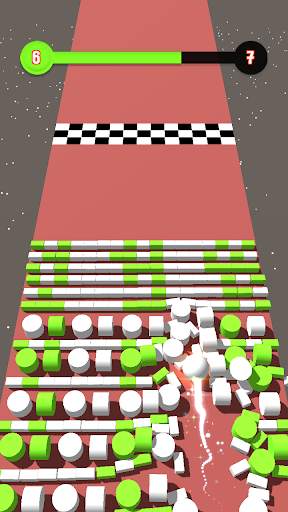 Color Bumb Cross ball crush  game bump up the jump screenshot 4