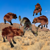 Wolf VS Hyena icon