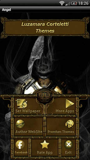 Next Launcher 3D Angel Theme screenshot 6