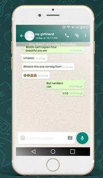 WhatsUp - fake chat conversation for whatsapp screenshot 2