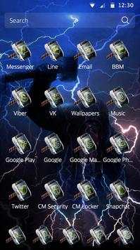 thor theme thunder ray sparkly screenshot 2