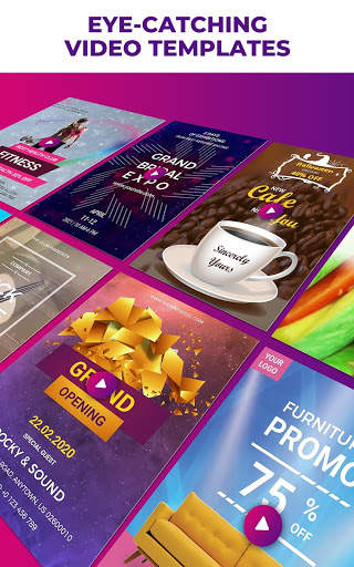 Flyer Maker, Poster Maker With Video screenshot 9
