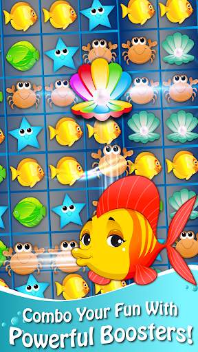 Fish Fantasy Match 3 Free Game screenshot 3