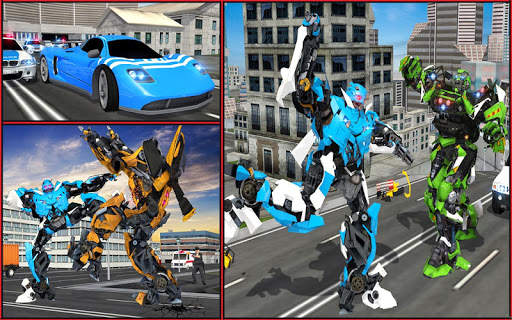 Grand Robot Car Battle:USA Robot Super Car screenshot 14