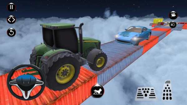 Dangerous Track Driving Car: Impossible Stunts screenshot 3