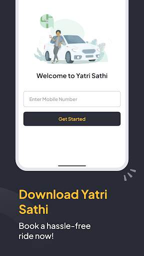 Yatri Sathi - Cab Booking App screenshot 8