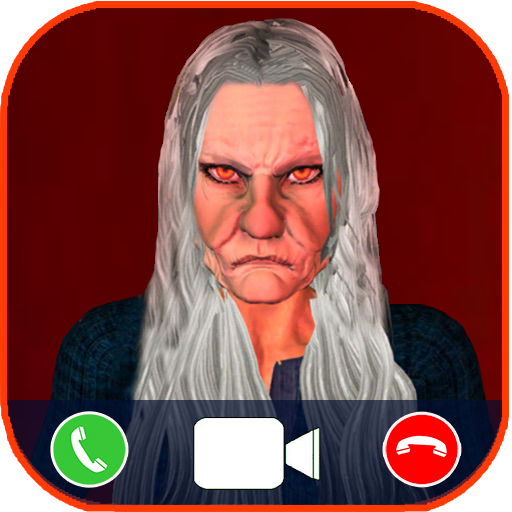 Video Call from Granny’s Scary Neighbor Prank icon