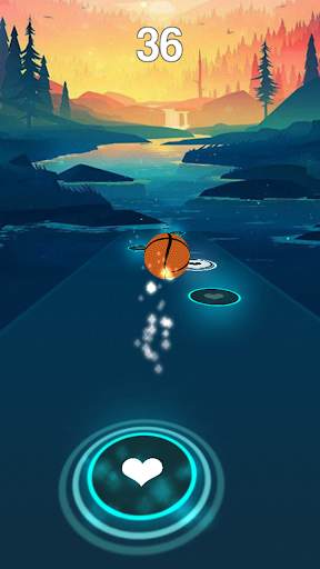 Godzilla Theme Song Rush Tiles Magic Hop screenshot 2