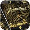 Steampunk Keyboard Theme Gold 10002000