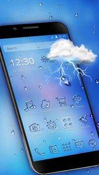 Drizzle Rain Drops Theme screenshot 2