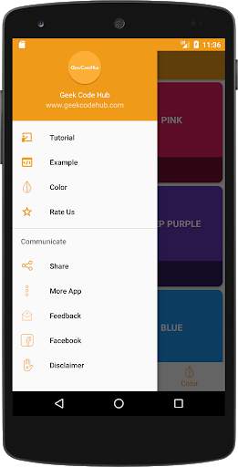 Geek Code Hub Android Tutorial скриншот 8