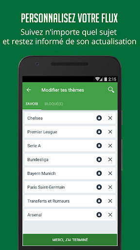 Toute L'actualité Du Football screenshot 2
