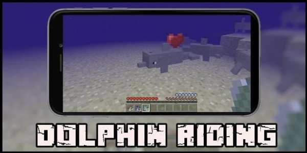 Dolphin Riding Mod for MCPE screenshot 1