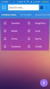 Videomate video downloader screenshot 1