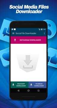 Social Files Downloader screenshot 1
