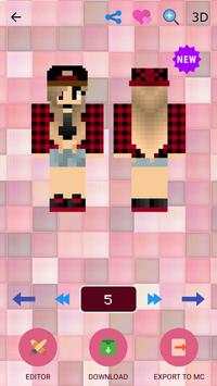 Girls Skins for Minecraft PE screenshot 2