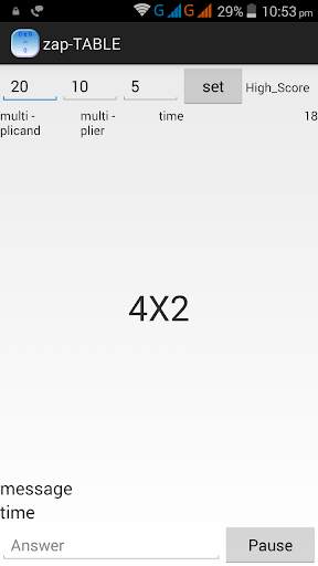zap-Table screenshot 1