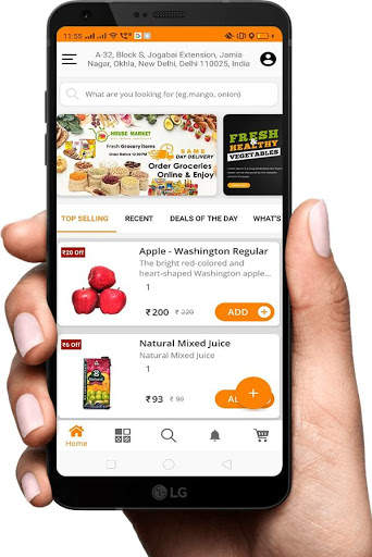 House Market - Multi-Store Mobile App screenshot 1