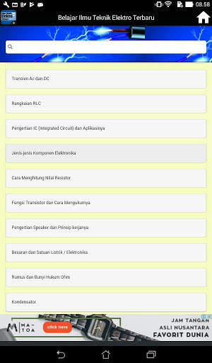 Belajar Ilmu Teknik Elektro screenshot 5