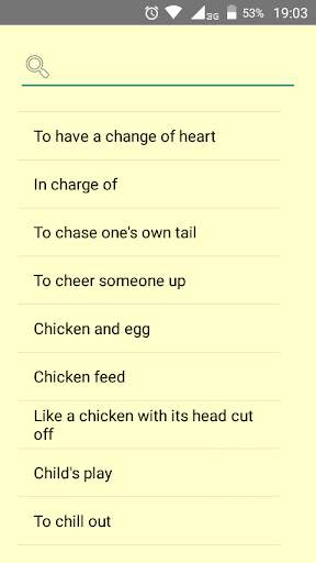 Daily Idioms screenshot 1