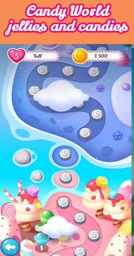 Candy World jellies and candie screenshot 3