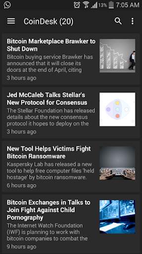 Cryptocurrency & Bitcoin News screenshot 5