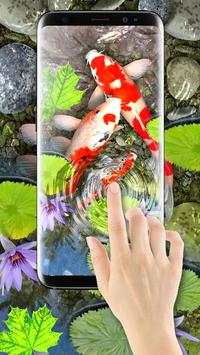 3D Koi Fish Wallpaper HD - 3D Fish Live Wallpapers screenshot 1