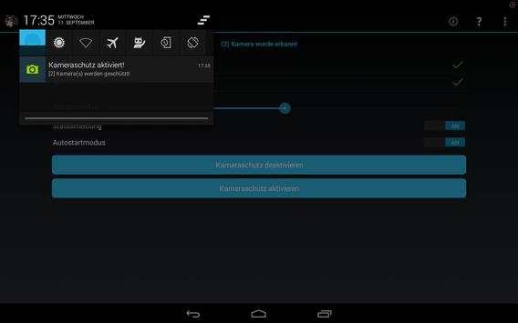 Kamera schutz Lite CamGuard screenshot 8