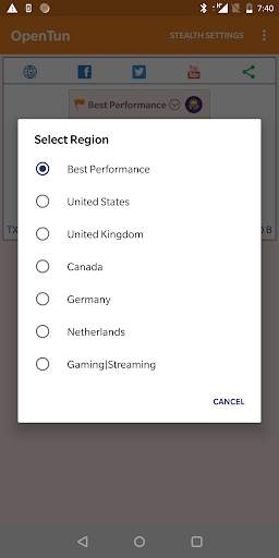 OpenTun VPN - 100% Unlimited Free Fast VPN Client screenshot 2
