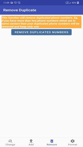 Contacts Prefix Fixer screenshot 3