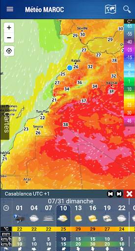 Météo Maroc screenshot 3