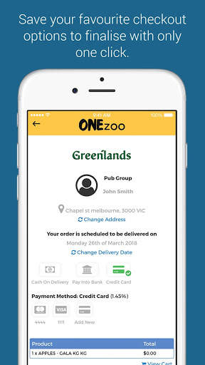ONEzoo Ordering App screenshot 5