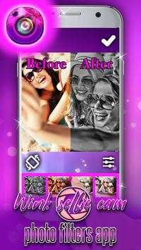 Wink Selfie Cam - Photo Filters App screenshot 2
