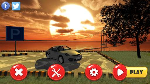 3d Car Parking Nissan screenshot 1