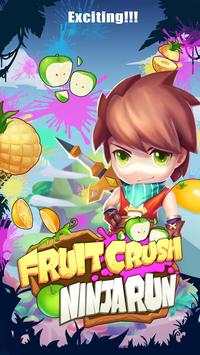 Ninja Run - Fruit Crush screenshot 1