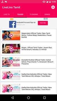 Tamil Live TV & Shows LiveLino screenshot 2