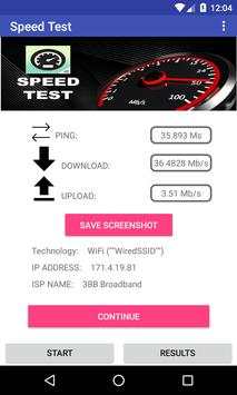 Net Wifi Speed Test 3 تصوير الشاشة