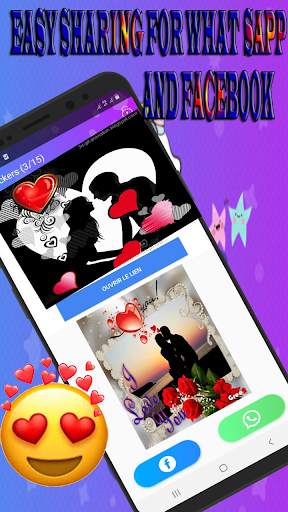 Gif Stickers For WhatsApp-Colorful Emoji screenshot 10