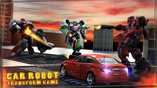 Real Car Robot Transform Battle 2018 स्क्रीनशॉट 8