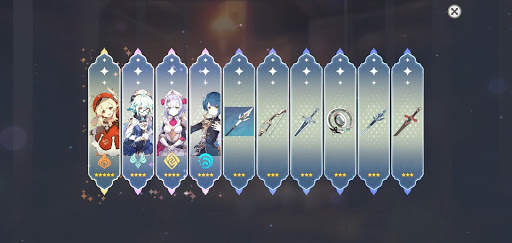 Genshin Impact Smart Simulator (원신 스마트 시뮬레이터) screenshot 6