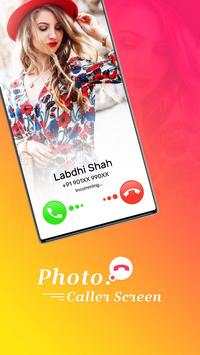 Photo Caller Screen - Full Screen Caller ID 1 تصوير الشاشة