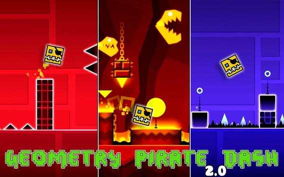 Geometry Pirate Dash скриншот 1