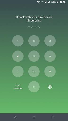 Fingerprint App Locker screenshot 2