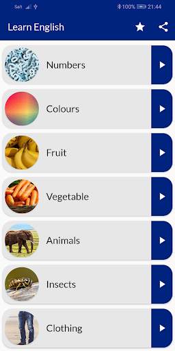 Learn English vocabulary free screenshot 1