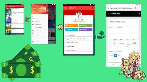 CashonGame - Earn Money by Playing Games screenshot 3