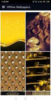Black Wallpaper and Gold Wallpaper For Android screenshot 7