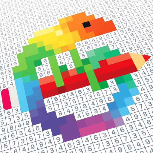 Pixel Art: التلوين حسب الرقم أيقونة