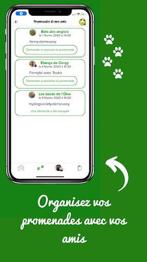 MyDogSociety Réseau social & promenades pour chien screenshot 7