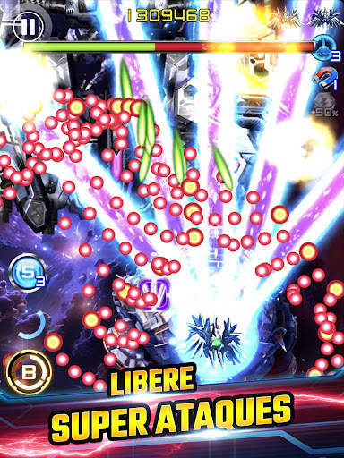 Caça Relâmpago 2: Jogo de nave screenshot 17