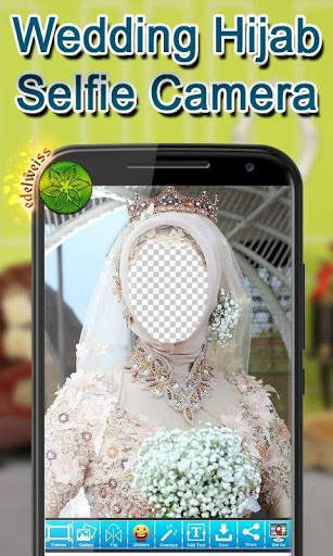 Wedding Hijab Selfie Camera screenshot 3
